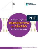Guía para Juzgar Con Perspectiva de Género en Materia Electoral - TE PJF y RMJE