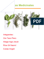 Las Plantas Medicinales: Integrantes: Ore Taco Piero Aliaga Inga Josué Ríos Gil Naomí Cubas Angeli