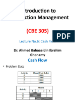 Lecture 10 - Cash Flow