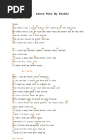 Download Dance With My Father Piano Chords by Herson Mission SN68478824 doc pdf