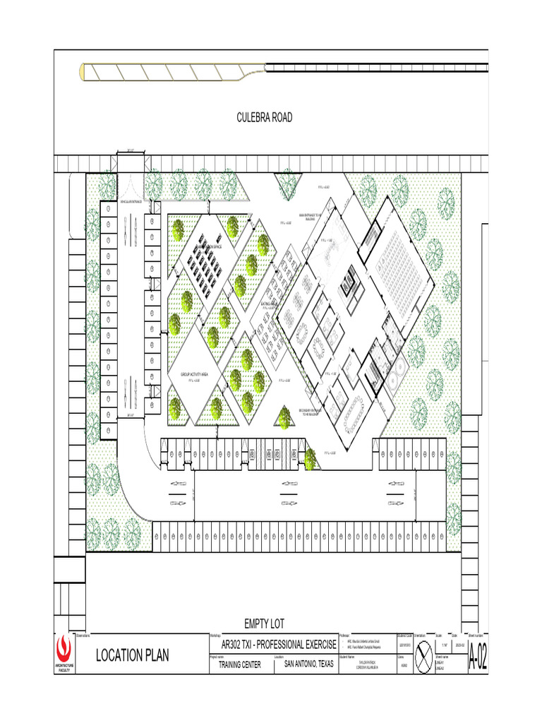 San Antonio Training Center Location Plan | PDF