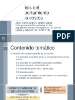 Unidad 3. Análisis Del Comportamiento de Los Costos