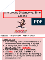 Interactive Distance-Time Graph - Which One?