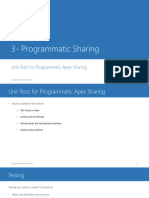 3.3 - Programmatic Sharing - Unit Tests For Programmatic Apex Sharing