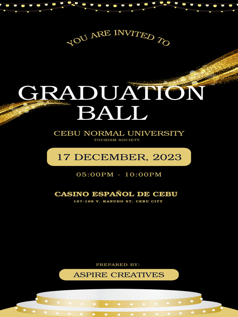 Graduation Ball Celebration Proposal | PDF