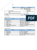 Rundown Acara Pentas Bakat