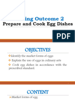 LO2.Prepare and Cook Egg Dishes
