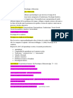 Croquis para Cuadro de Psicología y Educación