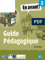 En Avant! Méthode de Français Pour Les Militaires (Tome 1 - Guide)