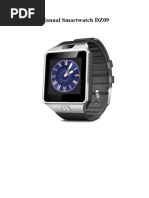 Manual Smartwatch dz09