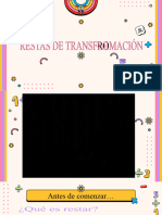 Restas de Transformación