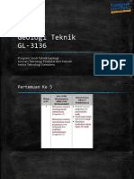 Geologi Teknik - Pertemuan 5 Ok