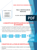 Tema 4. Identificación de Proyectos