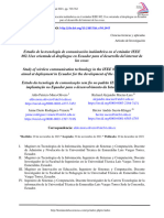 Correspondencia:: Ciencias Técnicas y Aplicadas Artículo de Investigación