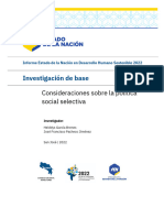 Garcia H Consideraciones Politica Social Selectiva IEN 2022