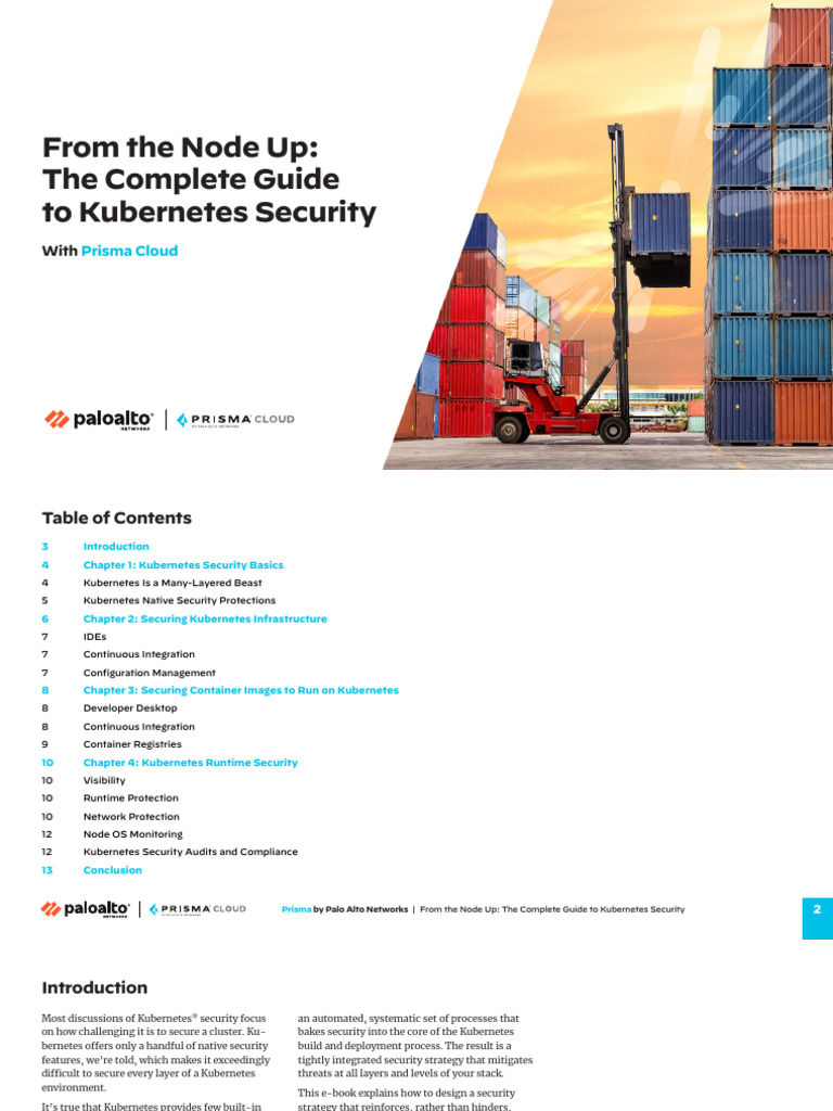 Prisma cloud complete guide kubernetes pdf cloud computing