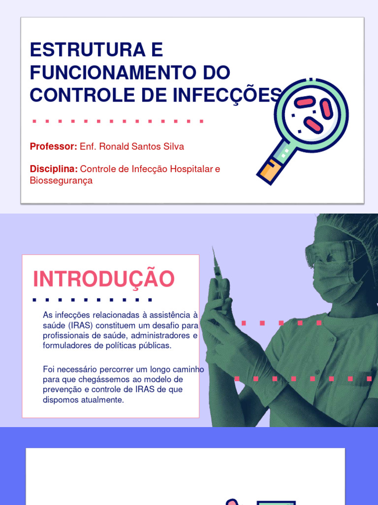 Aula 02 Epidemiologia Das Infecções Hospitalares Pdf Infecção