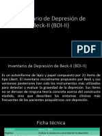 Inventario de Depresión de Beck-II (BDI-II)