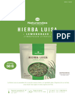 Hierba Luisa - Infusiones de Hoja