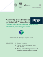Achieving Best Evidence - Guidance Vol 1
