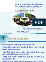 Bai Giang Du Lich Sinh Thai - 2021
