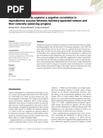 Ford Et Al Negative Correlation in Reproductive Success Con Letters 2012