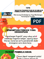 Presentasi Pendidikan Pembelajaran Sosial Dan Emosional SEL Kegiatan Pembuka Ilustrasi 3D Kuning