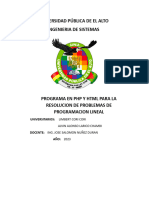 Informe Investigacion Operativa