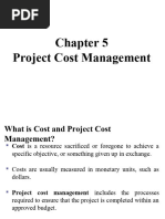 5 Project Cost Management