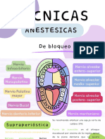 Técnicas de Anestesia