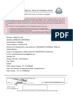 Requisitos para Embajador Por La Paz Jaime