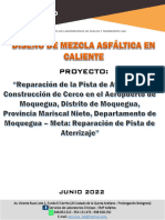 Diseño Asfalto Moquegua