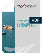 Port of Dampier Emergency Response Plan (A298031)
