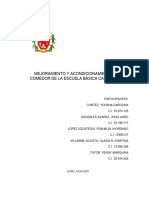 Servicio Comunitario Informe