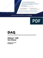 NI DAQCard1200 Manual