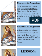 Lesson 6 - AUGUSTINE ON PRAYER Part 3
