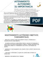 Mantenimiento Autonomo y Su Importancia.