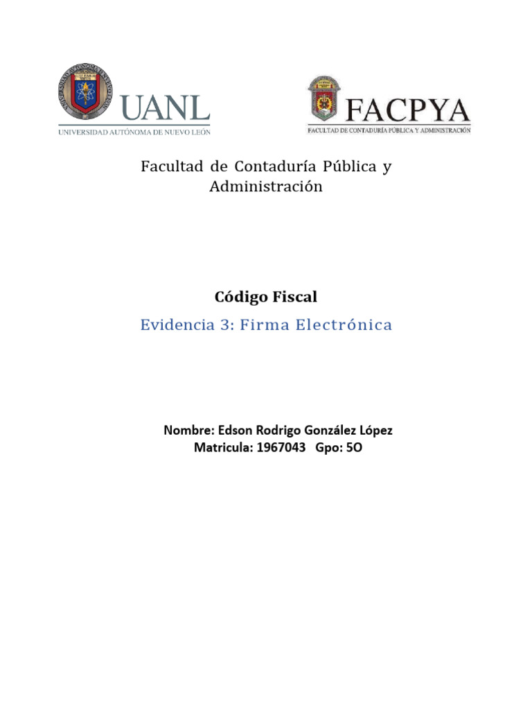 Evidencia3 - Codigo Fiscal | PDF | Gobierno | Justicia
