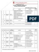 Pre Board I Examination - Xii A Portions and Blue Print