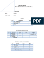 Form Praktek Xi s1 - Ayam Geprek