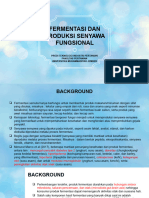 Fermentasi Senyawa Fungsional