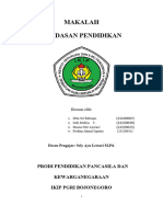 Landasan Pendidikan