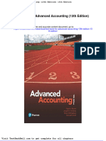 Test Bank For Advanced Accounting 13th Edition 13th Edition