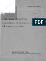 Uba Ffyl L Apellidos Indigenas