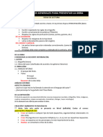 Lineamientos Generales para Presentar La Obra - 2023-Iv Bimestre