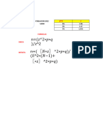 Ejercicio de Formulacion Evaluacion de Proyectos Luis Mario Villa Ipanaque