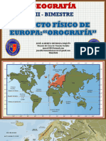 Sesión #5 Aspecto Físico de Europa - Orografía 3° Sec - Geo Ivb