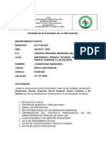 Informe Psicosocial de Agosto 2022