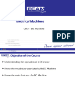 Electrical Machines: CM3 - DC Machine