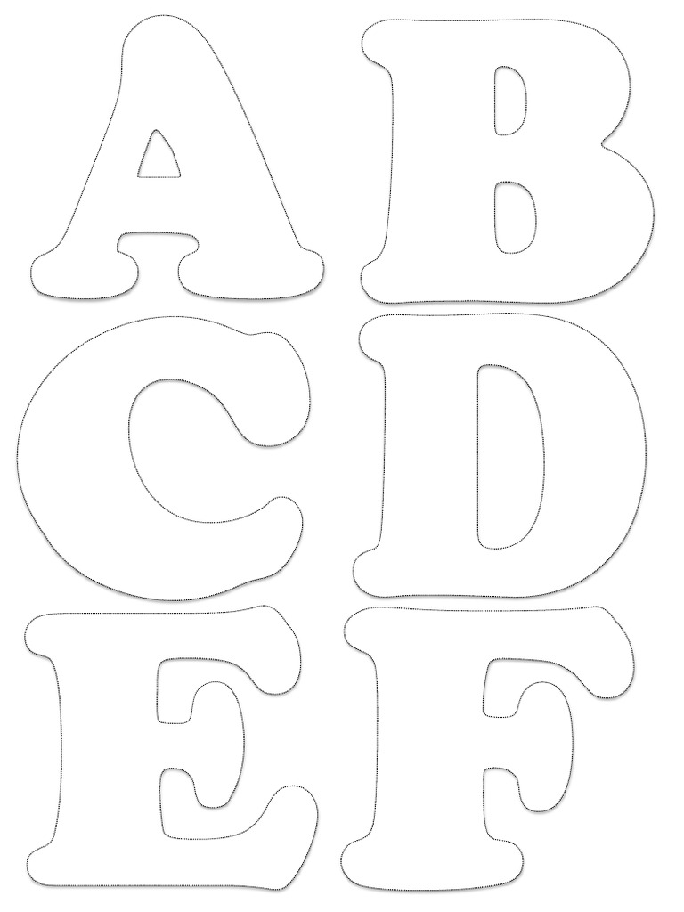 Letras y Numeros - Tamaño 9.5 | PDF